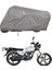 | Kral KR-100-2 Bağlantı Tokalı Uyumlu Solarblock Prime Uyumlu Motosiklet Brandası | Su Geçirmez, %99 UV, Yansıtıcı Gümüş Üst, 360° Lastikli, Taşıma Çantalı 2