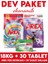 "büyük Ekonomi Paketi ; 18 kg Toz Çamaşır Deterjanı Color&white, Bulaşık Makinesi Tableti 30 Adet 1