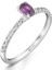0,40 Karat Pırlanta Ametist Yüzük 2