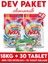 "büyük Ekonomi Paketi ; 18 kg Toz Çamaşır Deterjanı Color&white, Bulaşık Makinesi Tableti 30 Adet 1