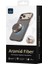Warriors Serisi Aramid Fiber 360 Dönebilen Magnetik Ring Stand Telefon Tutucu Desert Titanyum 6