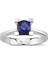 1,00 Karat Safir Tektaş Yüzük 1