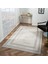 Scala SC002G Bej Halı Modern Desenli Tozu Az Akrilik Salon Halısı Yatak Odası Mutfak Koridor 1