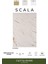 Scala SC009A Beyaz Halı Modern Desenli Tozu Az Akrilik Salon Halısı Yatak Odası Mutfak Koridor 2