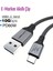 1-Metre PD 60W Usb To Type-C 3.2/Gen2/10Gbps E-Marker Akıllı Çip Ce Lisanslı Şarj ve Data Video Kablosu Hasır Örgülü Sağlam Kablo Orjinal 3