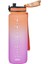 Fiftyfifty 1000ML Büyük Boy Çift Renk Softtouch Ff Collection Tritan Su Matarası Turuncu-Mor 3