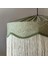 Mylamp Zarafet Saçaklı Kumaş Avize 50X30 cm 3