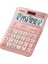 Masa Üstü Hesap Makinesi 12 Hane Pembe DF-120FM-PK Casıo JF-120FM Pembe Renk 12 Haneli Vergi Maliyeti Satış Marjı Hesaplayıcı Dual Power 3