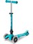 Mini Scooter Deluxe Foldable 3 Tekerlekli Scooter LED Blue 1