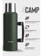 4 Camp Klasik Vakumlu Kulplu Çelik Termos 1.5 Lt. Green ST-206 2
