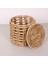 Mylamp Edis Doğal Abaka 25X25 cm Kapaklı Çamaşır ve Dekorasyon Sepeti 2