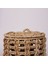 Mylamp Edis Doğal Abaka 25X25 cm Kapaklı Çamaşır ve Dekorasyon Sepeti 3