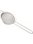 Metal Çay Süzgeci, Uzun Saplı, Gümüş Rengi 1