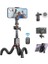 Cep Telefonu Tripodu, Uzaktan Kumandalı Uzatılabilir Esnek Kamera Tripodu Iphone/android/gopro/kamera Için 1/4 '' Vidalı 360 ° Dönen Mini Taşınabilir Tripod 2