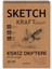 Kraft Kağıt A5 Eskiz Defteri 90 Gr. Spiralli 50 Yaprak Sketchbook 2