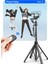 Hareket Algılama ve Yüz Takip Sistemli 183 cm Tripod 360° Dönen Uzaktan Kumandalı Selfie Çubuğu ve Gimbal 2