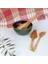 Zeytin Ağacı Mutfak Gereçleri Seti - 4 Parça | El Yapımı, Çevre Dostu, Çizilmez Ahşap Pişirme Aletleri | Spatula Seti (4'lü Set) 3