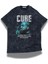 Unisex Cube Yazılı Yıkamalı T-Shirt, Oversize Rapper Ice Cube Temalı Vintage Tişört 1