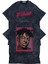 Unisex Savage Sırt Baskılı Yıkamalı T-Shirt, Oversize 21 Savage Rap Temalı Vintage Tişört 1