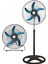 3in1 Sanayi Tipi Ayaklı, Masaüstü Vantilatör 80W 1