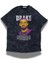 Unisex Drake Yazılı Yıkamalı T-Shirt, Oversize Drake Rap Temalı Vintage Tişört 1