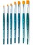 Vinci 384T5 Seri No: 6 Düz Sentetik Fırça 3