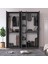 %100 Mdflam 5 Kapaklı 150CM Gardrop G-09 2