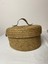 Kapaklı Tekli Jüt Sepet 2
