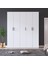 %100 Mdflam 5 Kapaklı 150CM Gardrop G-09 1