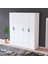 %100 Mdflam 5 Kapaklı 150CM Gardrop G-09 3