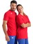 Team Panel Unisex Kırmızı Günlük Stil T-Shirt 004899400 1