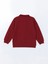Lcw Kids Bordo Polo Yaka Nakışlı Erkek Çocuk Sweatshirt ve Eşofman Alt 2'li Takım 3