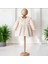 Dantel Yaka Kız Elbise 1