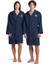 Compact Microfiber Robe Unisex Lacivert Bornoz 009034710 1