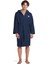 Compact Microfiber Robe Unisex Lacivert Bornoz 009034710 3