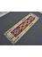Yeni El Dokuma Renkli Pınarbaşı Kayseri Yün Mini Yolluk Kilim 6273 5