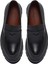 Erkek Siyah Deri Loafer 25WFD724818 7