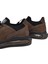 Erkek Vizon Bağcıklı Kalın Tabanlı Nubuk Deri Sneaker 25WFD6821V3 10
