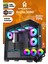 Qlite 3050 R5 5600 Cpu 16GB Ddr4 Ram 512GB M.2 RTX3050 10X Argb Fan Sıvı Soğutuculu Siyah Gaming Pc 1