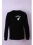 Siyah Erkek Sweatshirt Manzara 2
