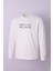 Beyaz Erkek Sweatshirt Rapidly 3