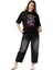 Chillax – Uzaylı Astronot Baskılı Unisex Oversize Tişört 2