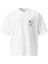 Playful Çizgili Kedi Desenli Unisex Oversize Tişört 1
