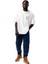 Playful Çizgili Kedi Desenli Unisex Oversize Tişört 3