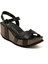 Kadın Terlik Cannes G105816 Genuins Leather Dress Black 2