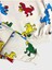 Erkek Çocuk Pamuklu Bej Rengi Dinozor Top Desenli Uzun Kollu Mevsimlik Pijama Takımı 2