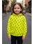 Kapşonlu Şimşek Desenli Yeşil Çocuk Sweatshirt 1