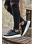 Erkek Siyah/beyaz Sneaker AYAKKABI-257 1