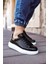 Erkek Siyah/beyaz Sneaker AYAKKABI-257 3