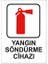 Yangın Söndürme Cihazı Levha 25 x 35 1